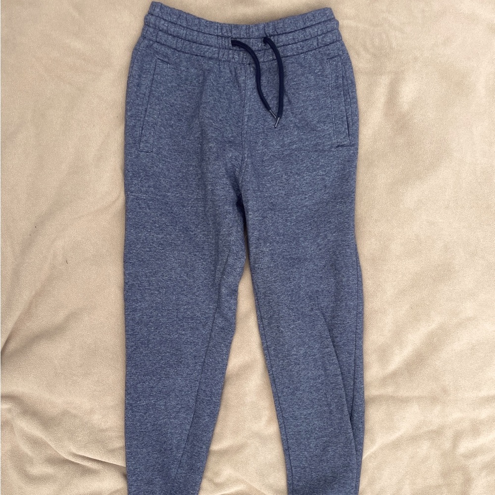 Blue grey sweatpants joggers